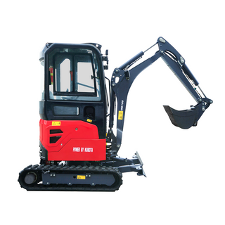 Zero Tail 2T Mini Excavator With Swing Boom for Ditching