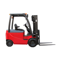 Battery Powered Forklift Truck 2 T Mini Four Wheels Electric Forklift Truck with Side Shifter