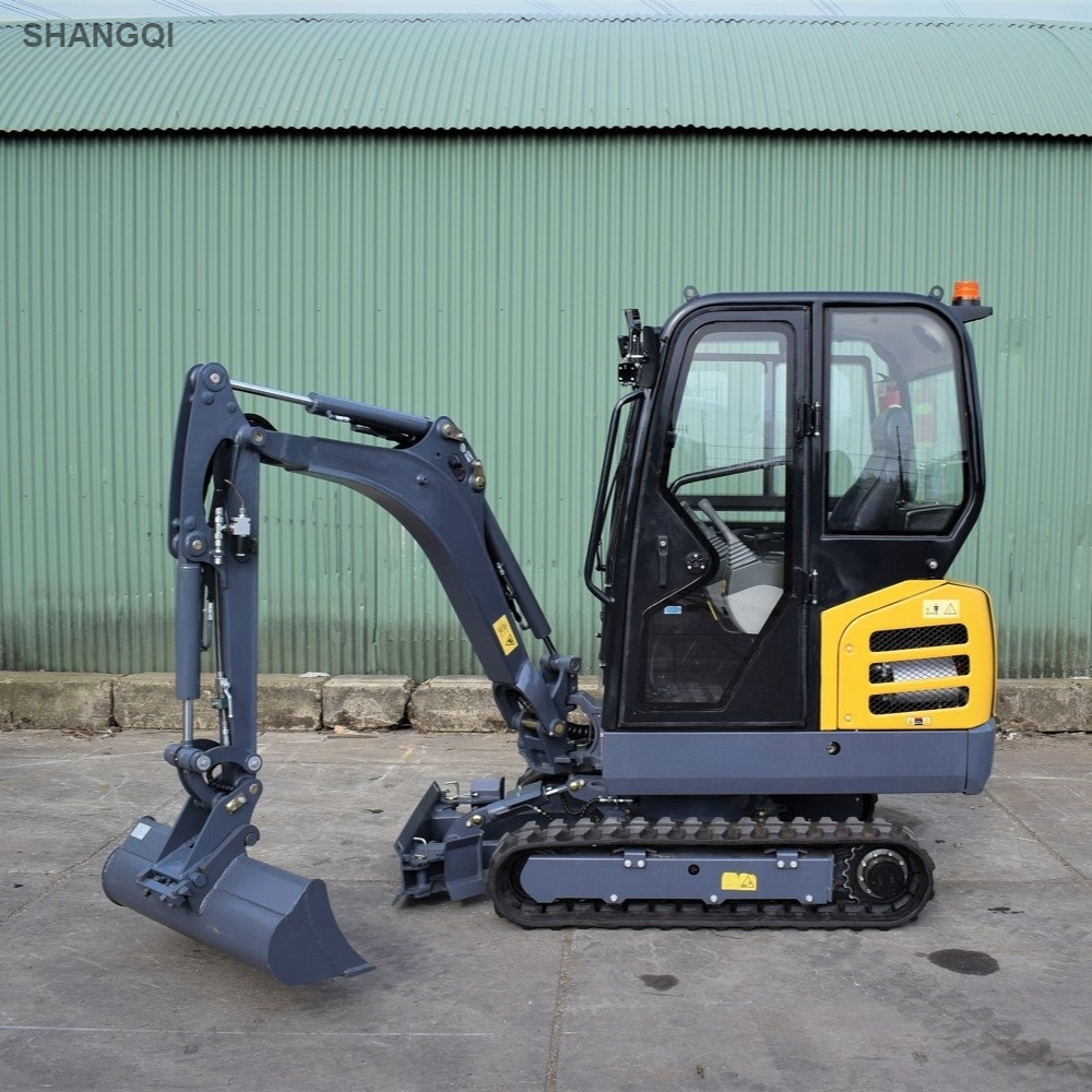 China Factory Supply 2t Mini Excavator with Cabin for Agriculture