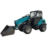 1 Ton Telescopic Front End Wheel Loader with LS Euro 5 Engine