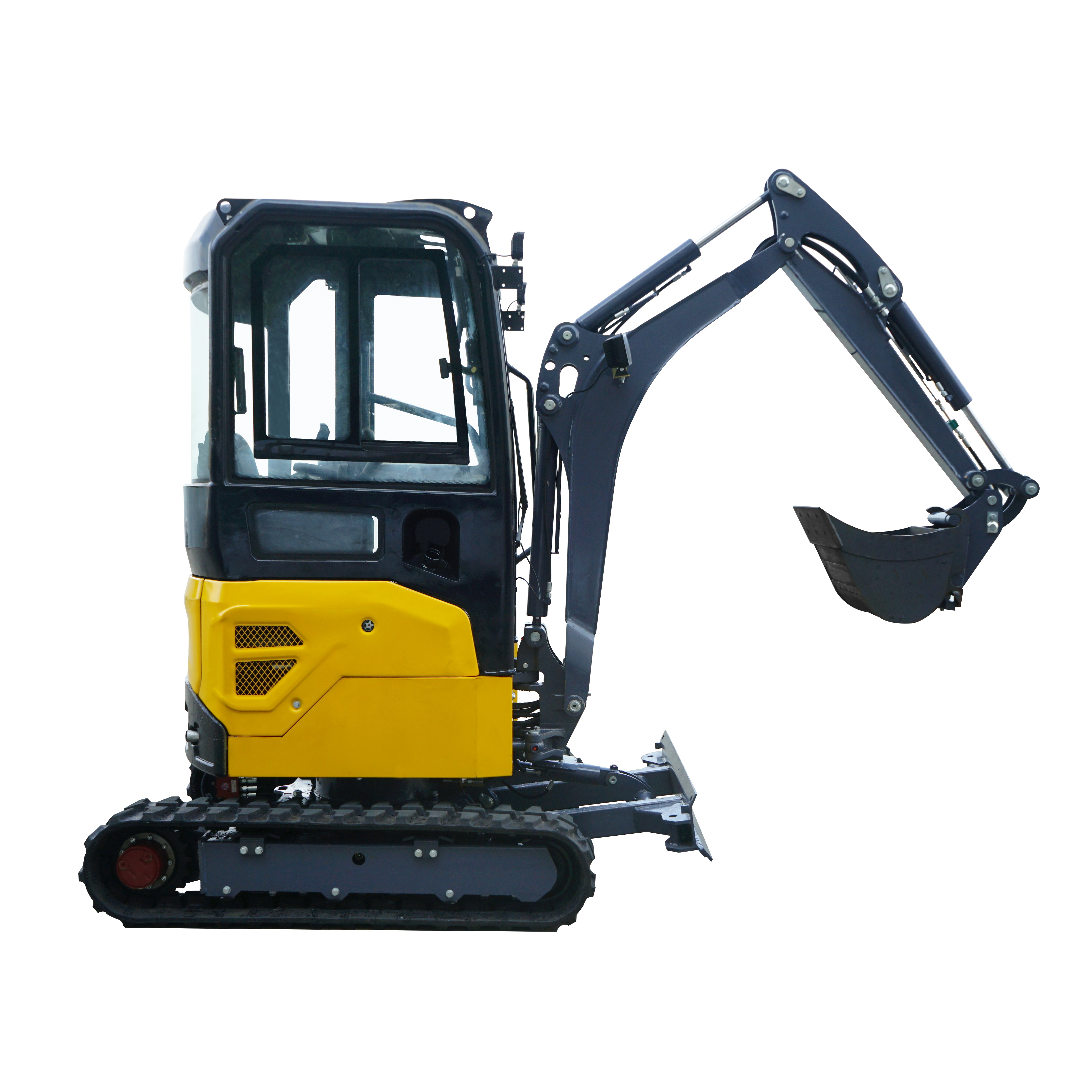 1.8 Ton Tailless Mini Excavator With Closed Cabin