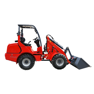 Quick Connect Wheel Loader with Snow Blower for Digging