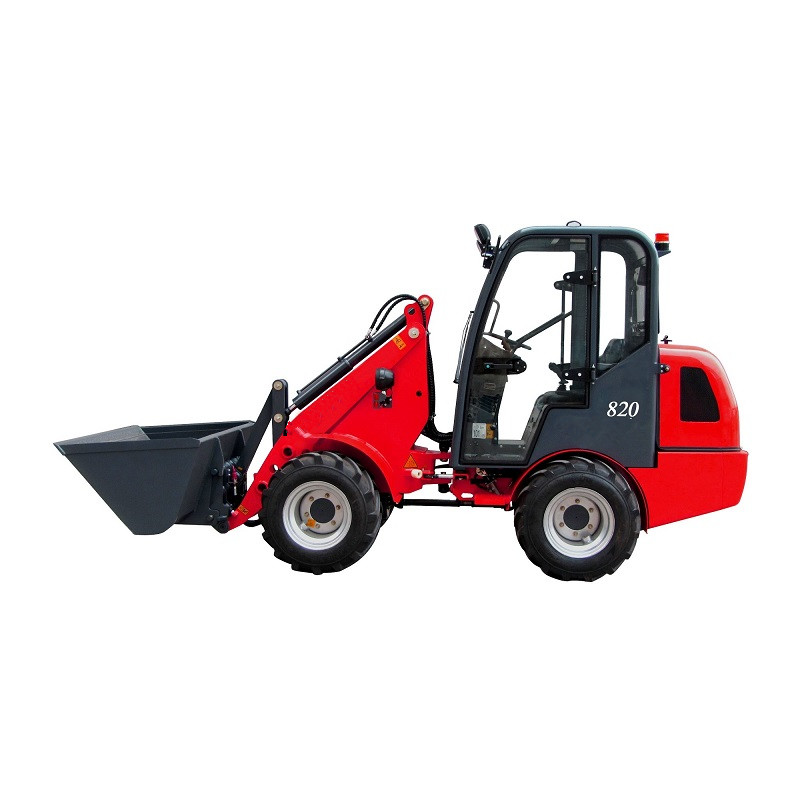 Compact Front End Loader with Rops Canopy for Earth Work 