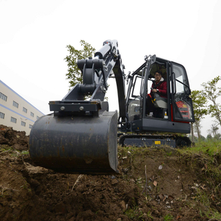 1.8 Ton Excavator with Swing Boom And Extendable Tracks