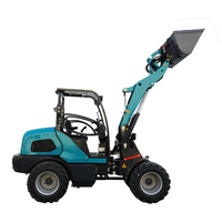 Mini wheel loader CE earth-moving machinery agriculture 1 ton compact articulated mini loader