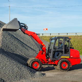 Compact Wheel Loader with Quick Hitch For Construction Works