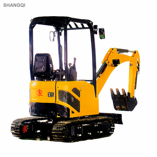 1 Ton Small Digger Mini Excavator with Arm Swing