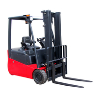 electric forklift 1.5ton three wheel empilhadeira maquina elevadora