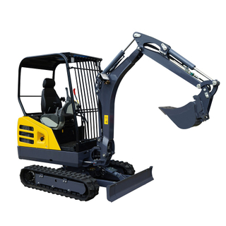 Rops cabin 1.8 Ton Backhoe Mini Excavator For Earth-moving Equipment
